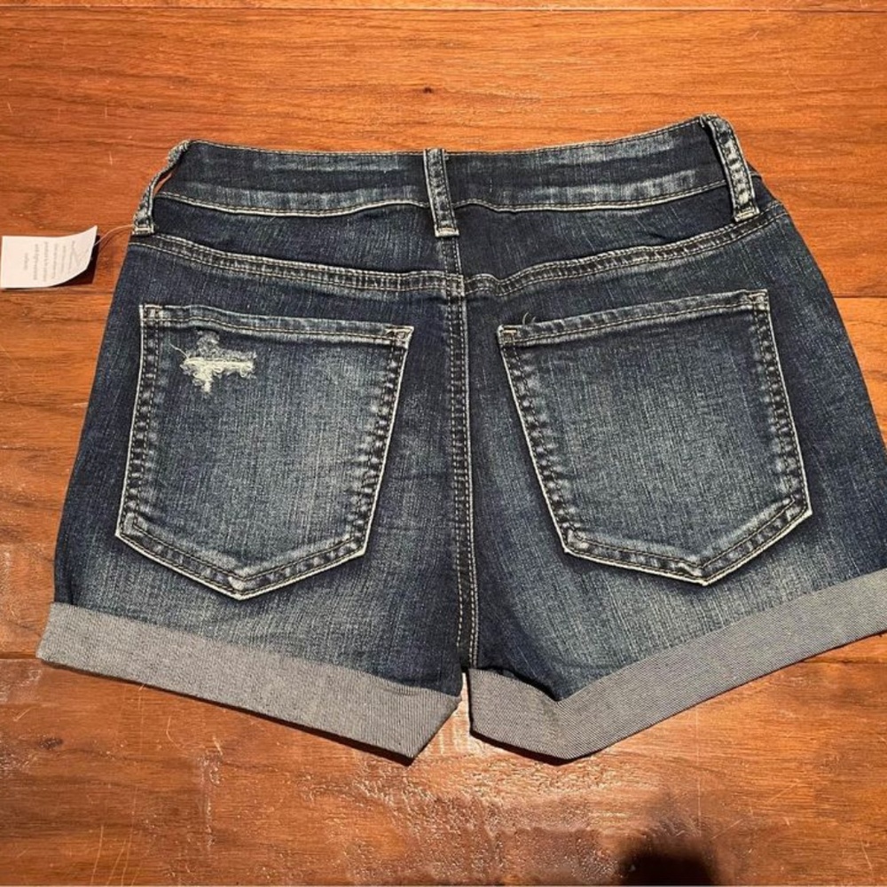 Low Rise Jean Shorts - Picture 2 of 3